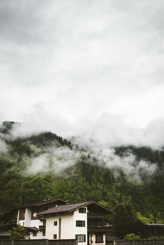 green grass field under white clouds in Alpsee Germany