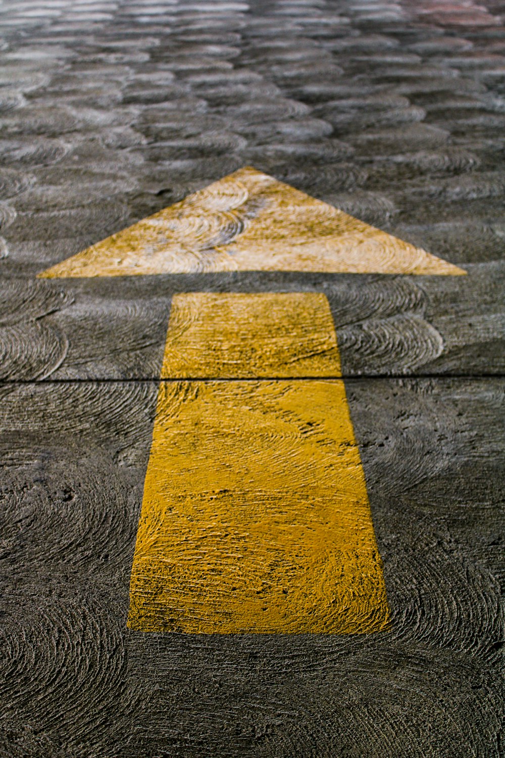 yellow and gray wooden floor