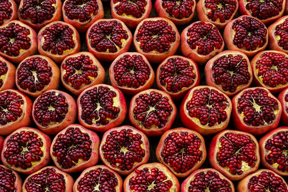 red and yellow fruit lot