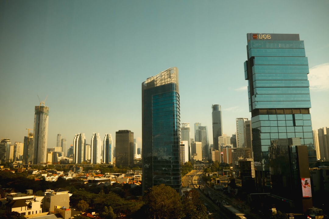 Skyline photo spot Jakarta Arjuna Wiwaha Statue