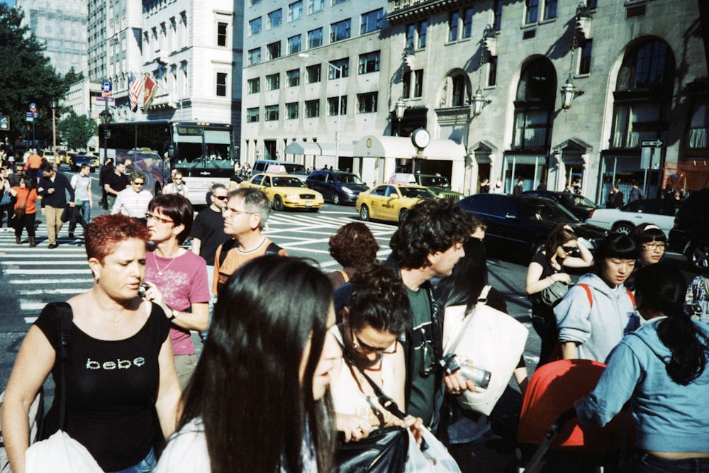 people standing on street during daytime