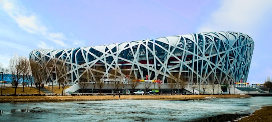 sydney opera house near body of water during daytime in Beijing National Stadium China