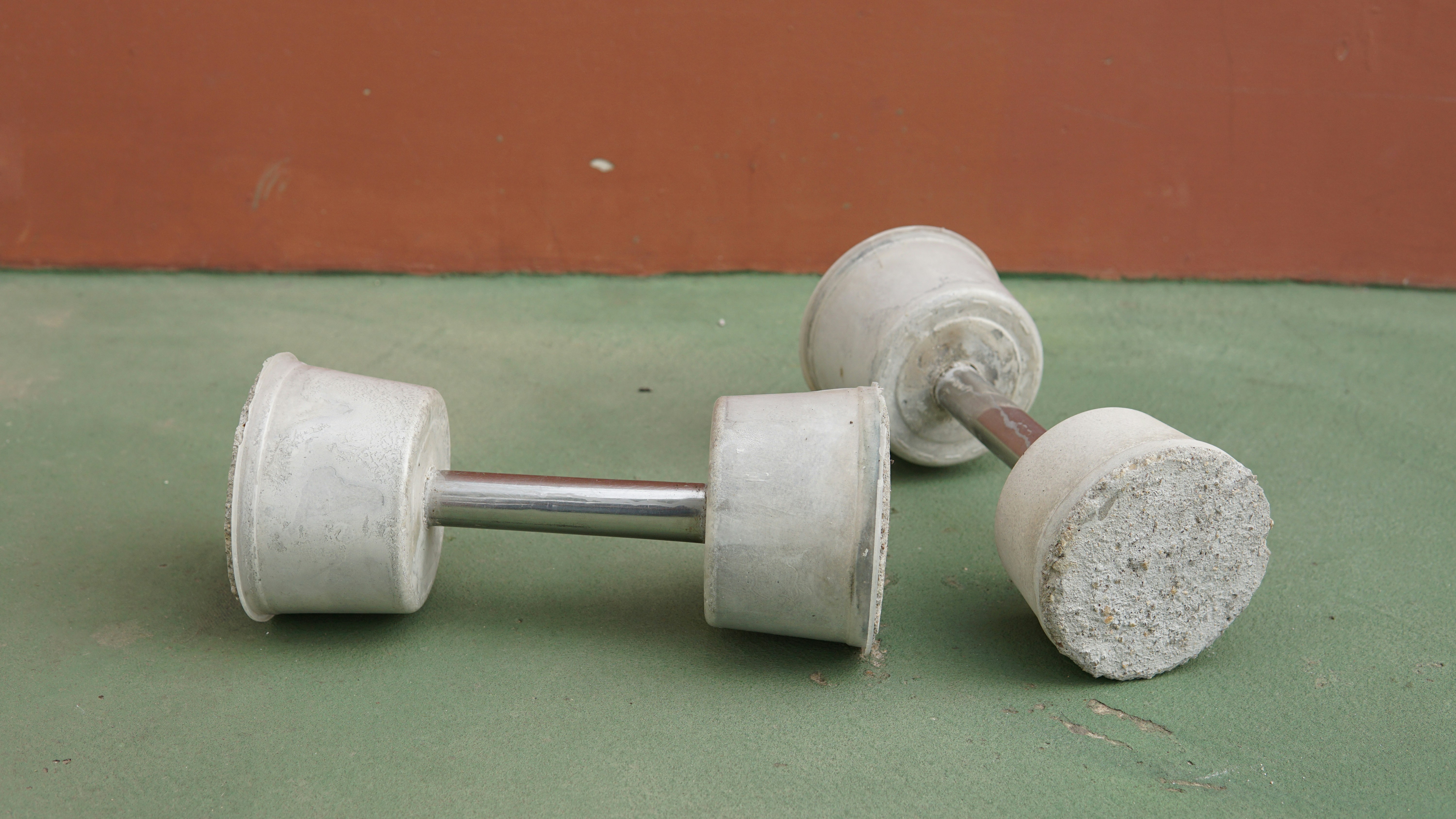 Concrete Dumbbells
