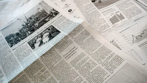 A portfolio showcasing various journalistic works.