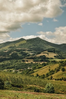 Picturesque landscape of the hills surrounding Brusque, SC.