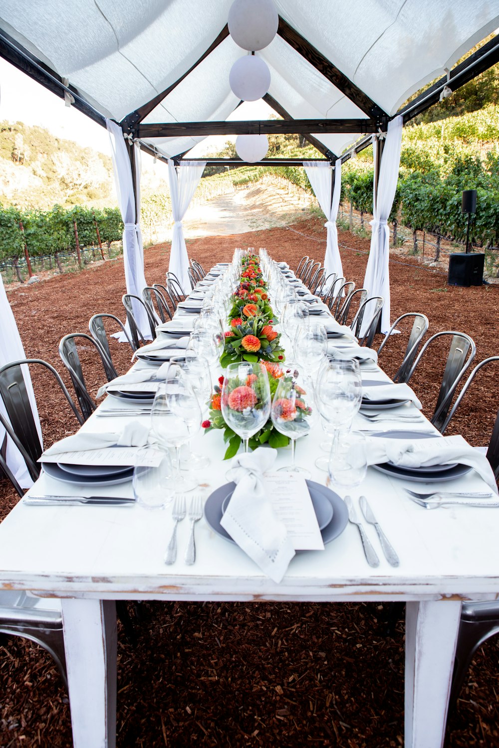 white table cloth with white table cloth