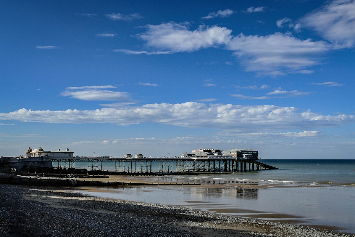 Cromer Pier and the seafront in North Norfolk
