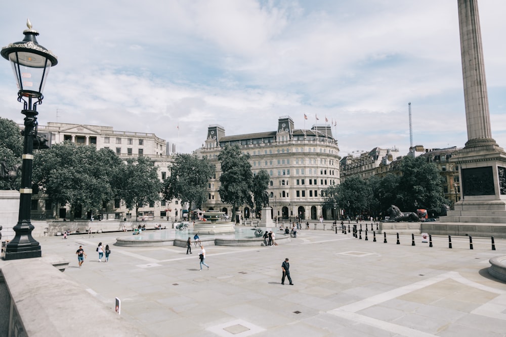 people walking on park during daytime