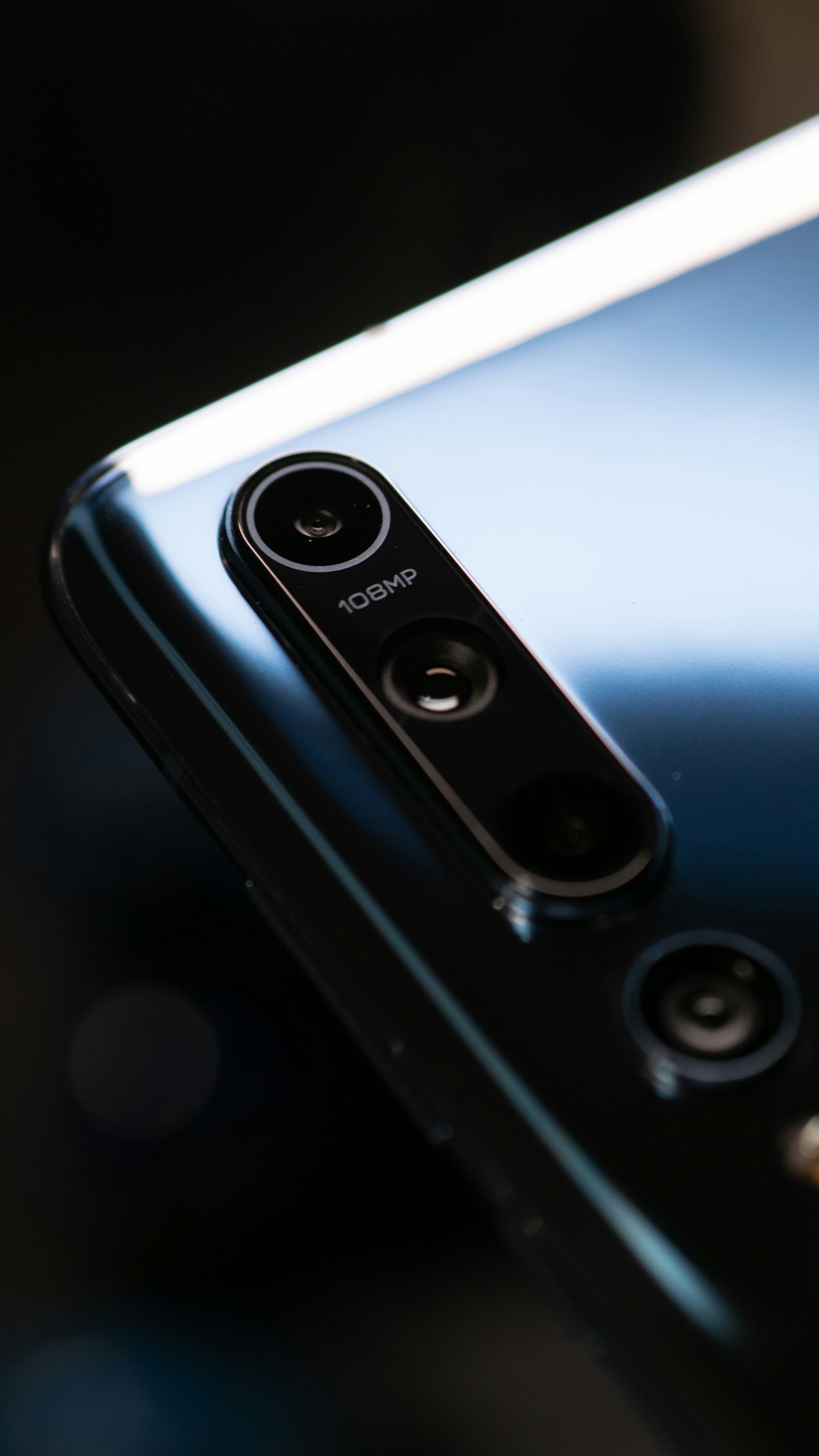 Close-up of Xiaomi phone camera setup