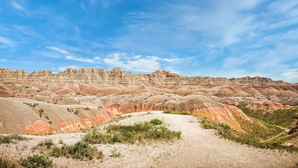 brown rocky mountain under blue sky during daytime