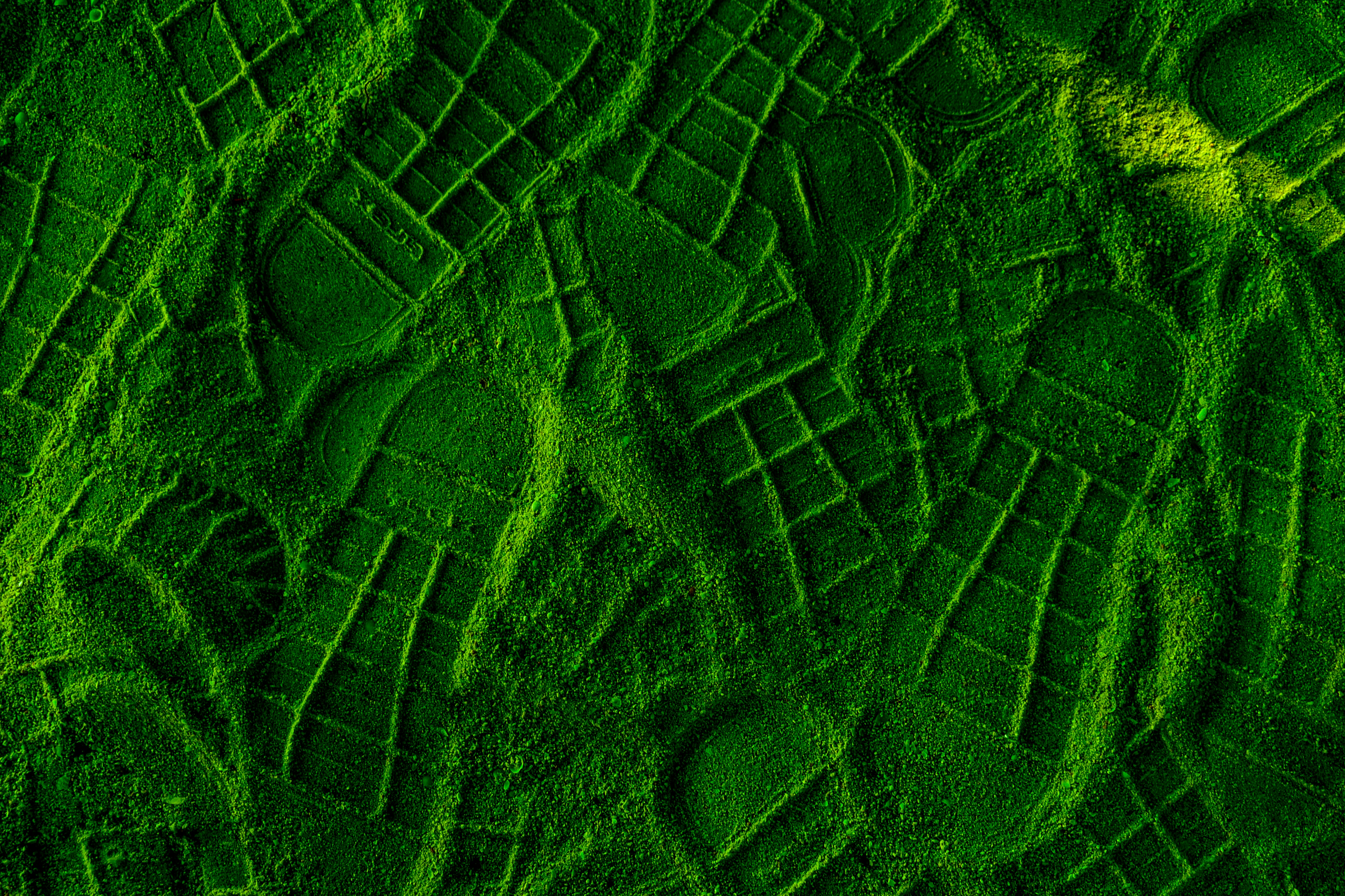 Green and black abstract painting photo – Free Pattern Image on Unsplash