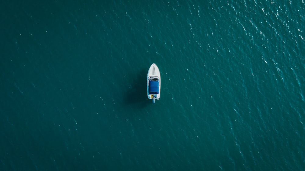 white boat on body of water during daytime