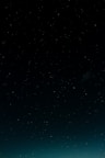 black and blue starry night sky
