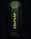 A portable speaker with a rugged, green exterior and a prominent front grille displaying the brand name in a stylized font. The design appears durable and suitable for outdoor use.