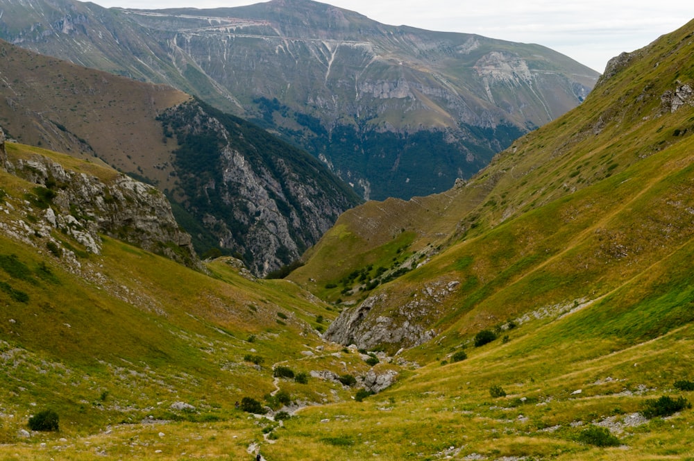 green and brown mountains during daytime