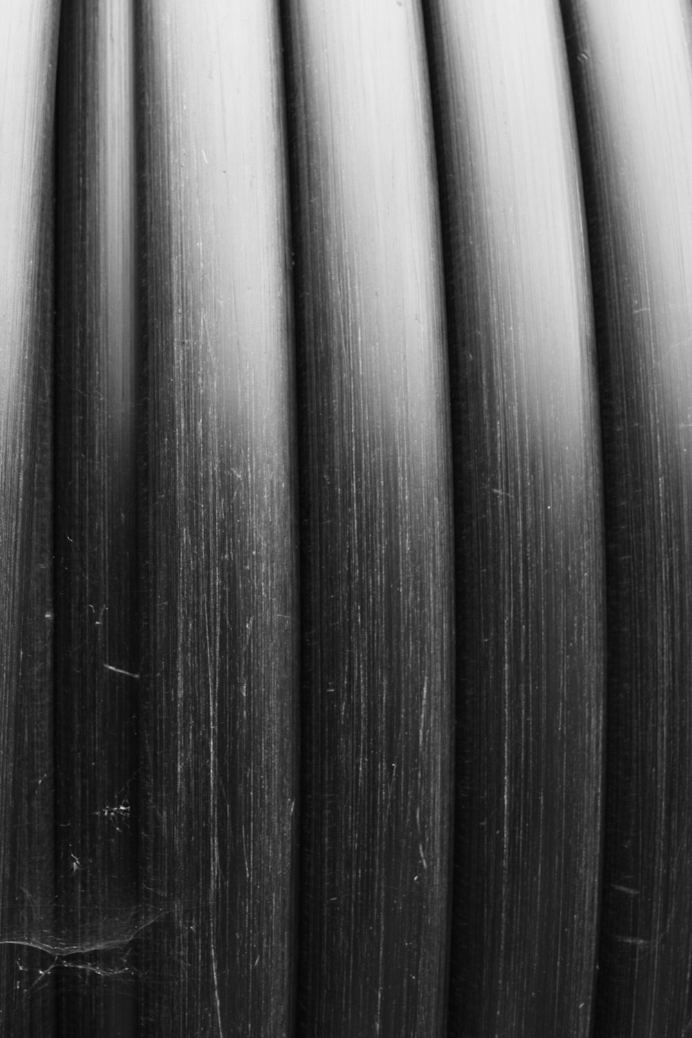 grayscale photo of a wood