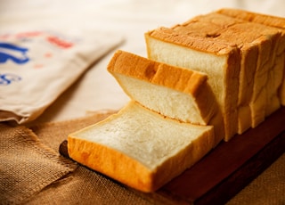 brown bread on brown wooden tray