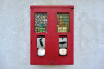 Close-up of a vending machine touchscreen interface with easy-to-use options.