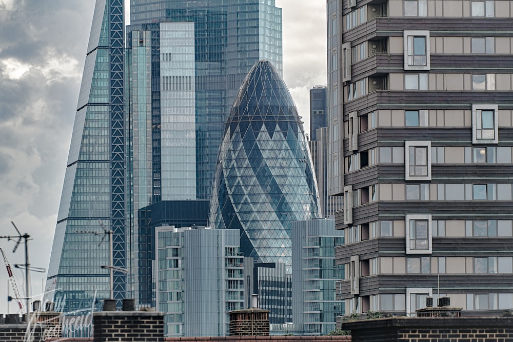 high rise buildings during daytime