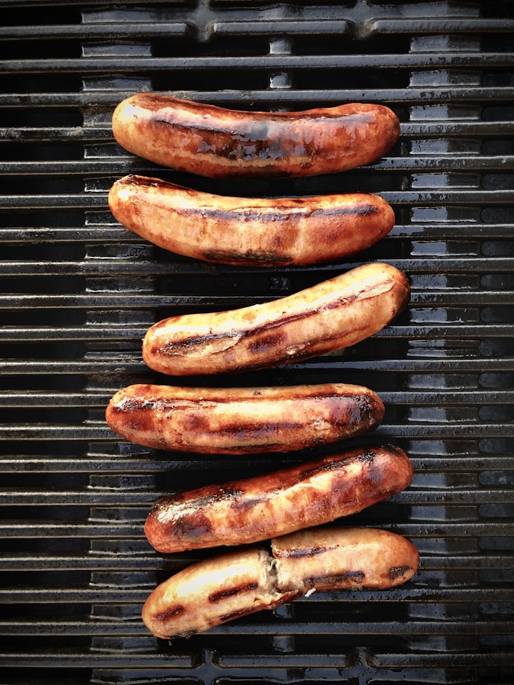 Different kinds of sausages from all over the world