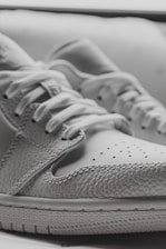A close-up of high-quality materials used in our sneakers.