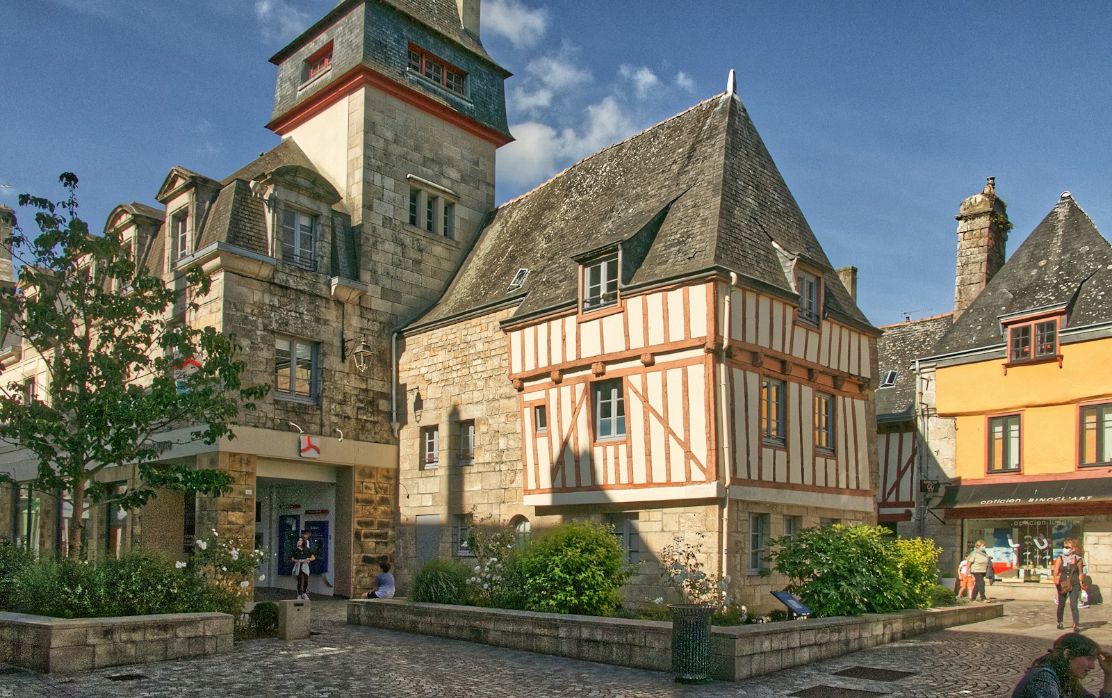 Vieille ville bretonne