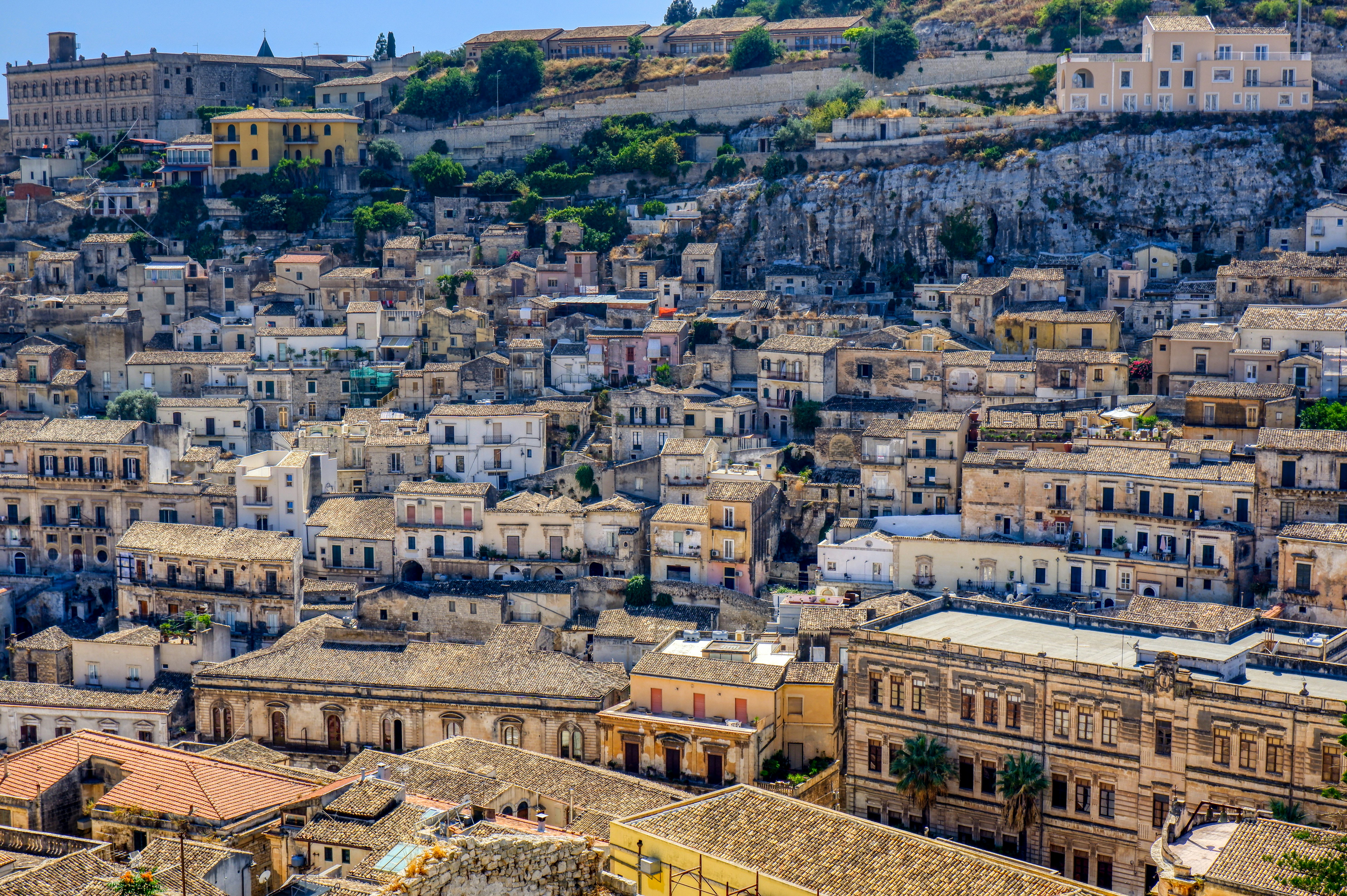 aerial view of city buildings during daytime, 