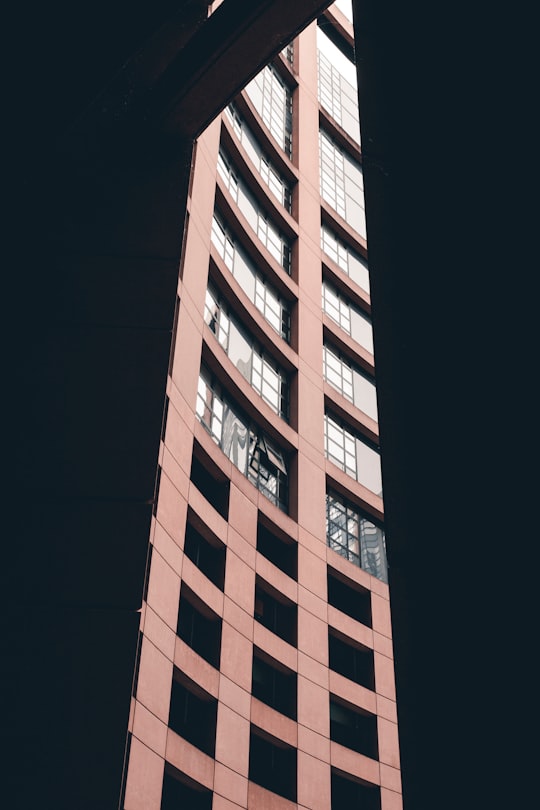 brown and white high rise building in European Parliament France