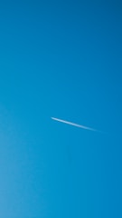 A clear blue sky after chemtrail removal treatment.