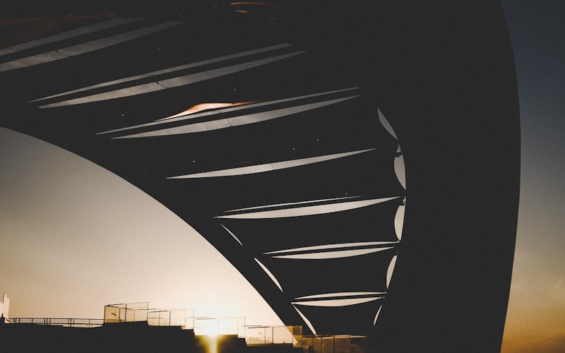 white and black tunnel during daytime