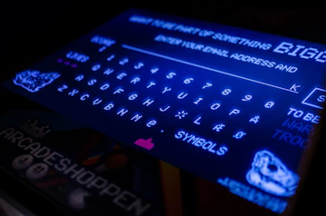 black flat screen computer monitor