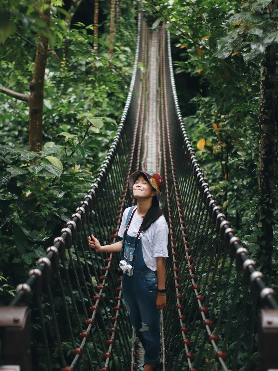 photo of Taiwan Rope bridge near Sun Moon Lake