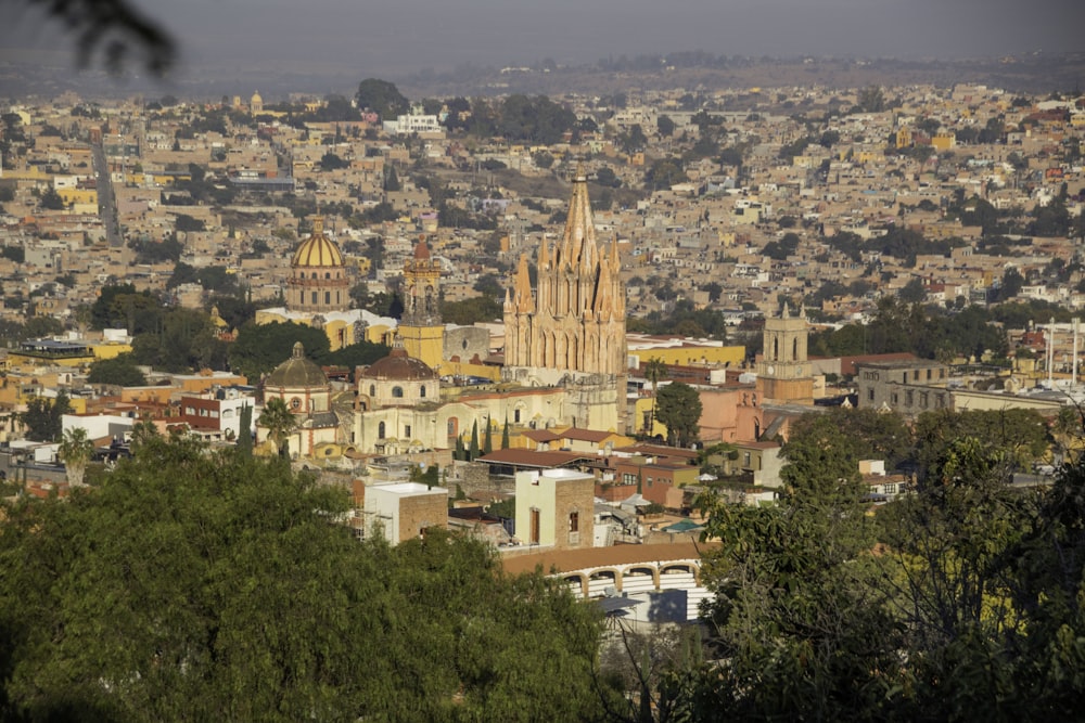 aerial view of city during daytime