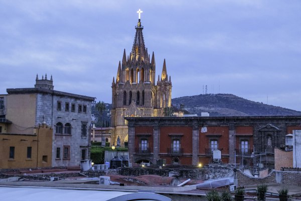 Brown concrete building during daytime — San Miguel de Allende, Mexico