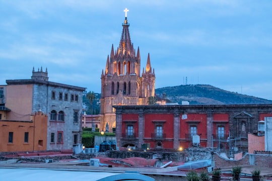 brown concrete building during daytime in San Miguel de Allende Mexico