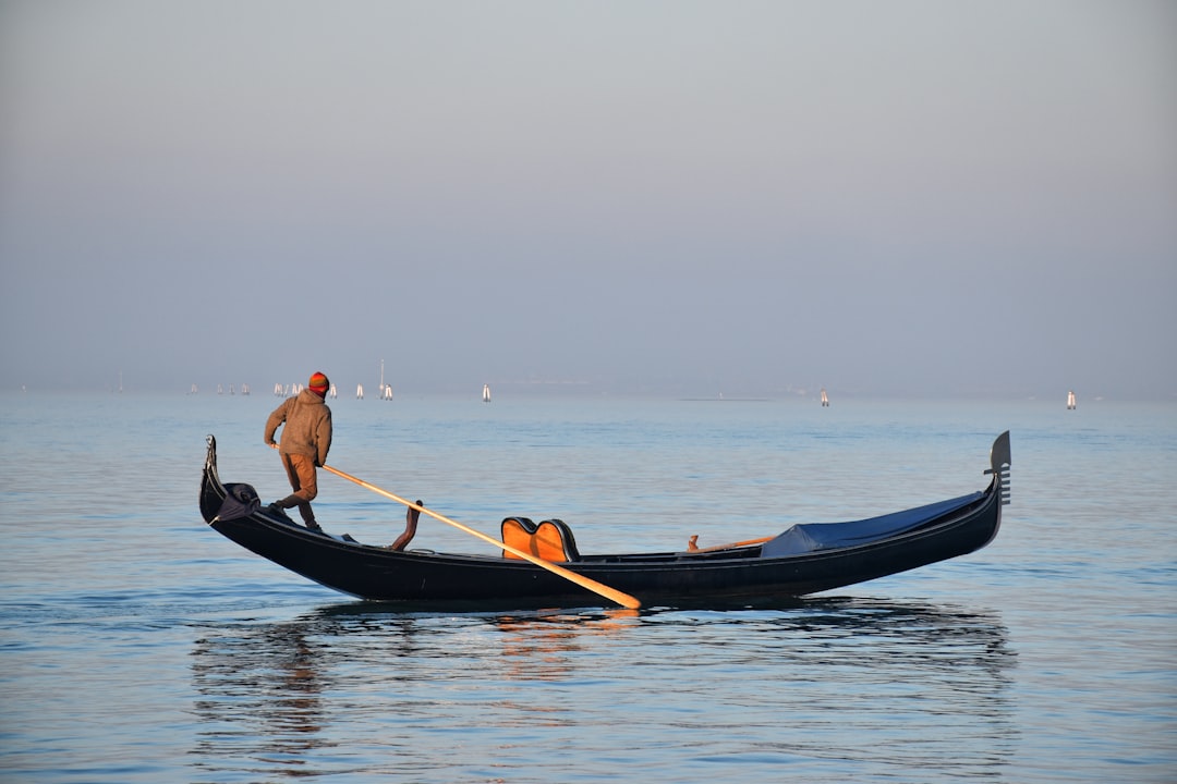 Watercraft rowing photo spot Venise Church of San Giorgio Maggiore