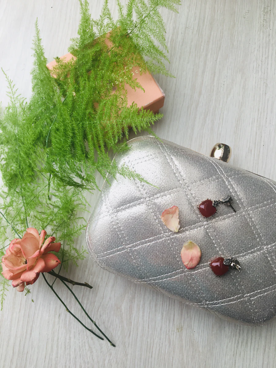 Scarlet Velvet Frame Clutch