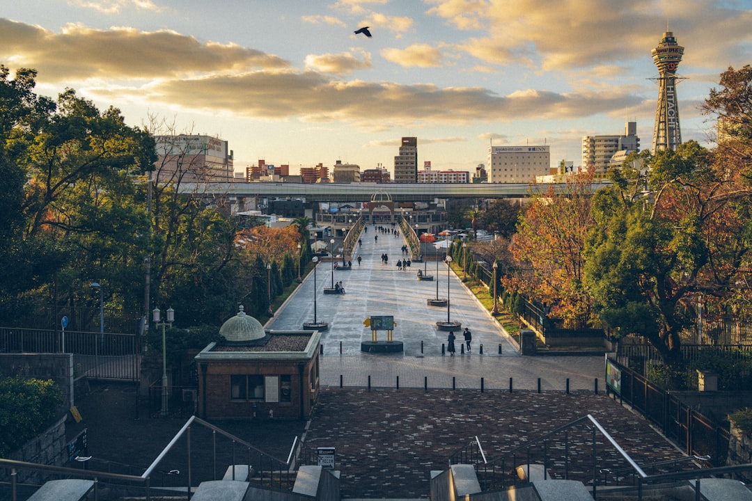 Landmark photo spot Tennoji Osaka City Museum