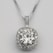 A happy customer wearing a beautiful diamond necklace from onelife.