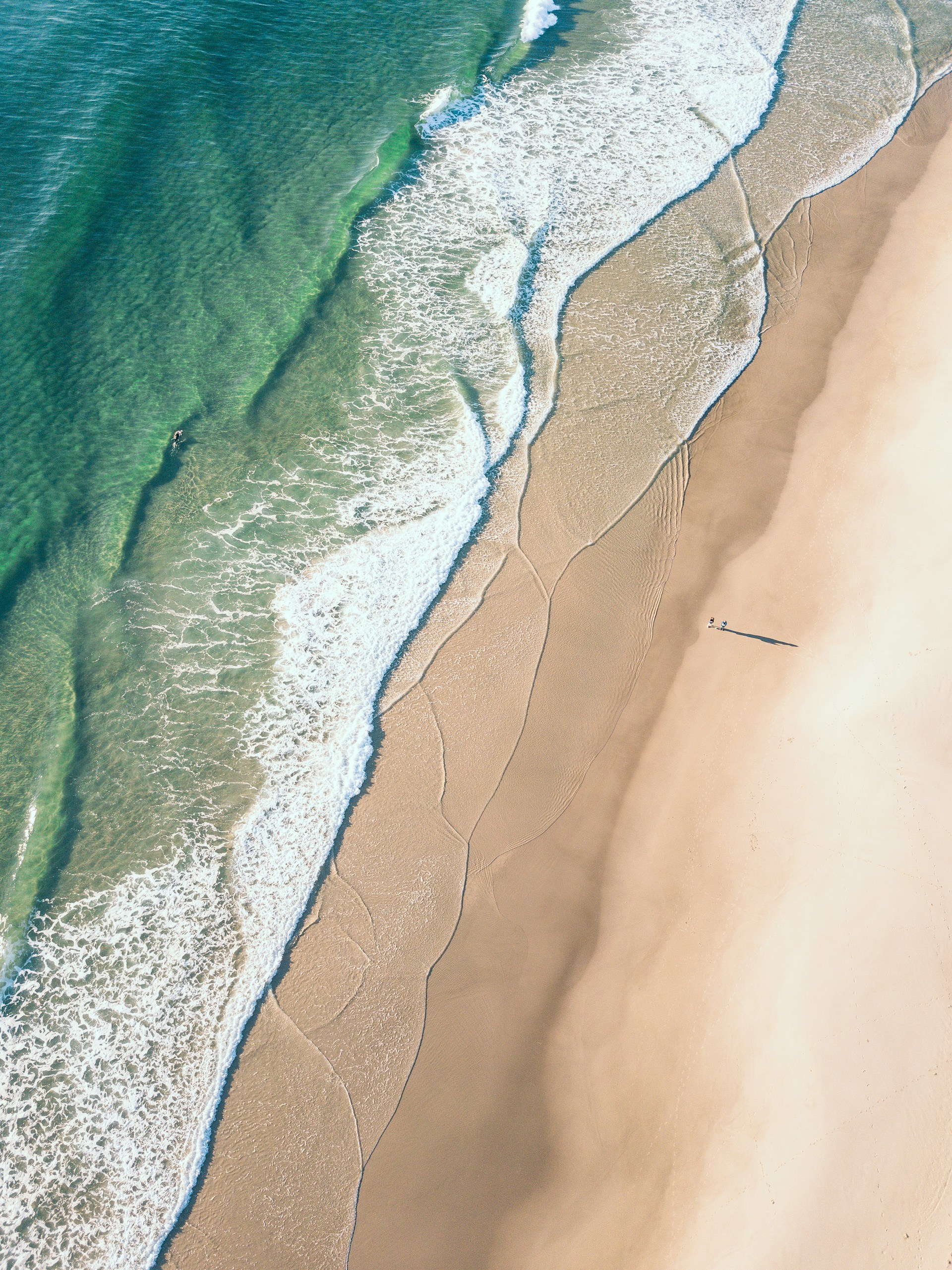 aerial view of beach during daytime