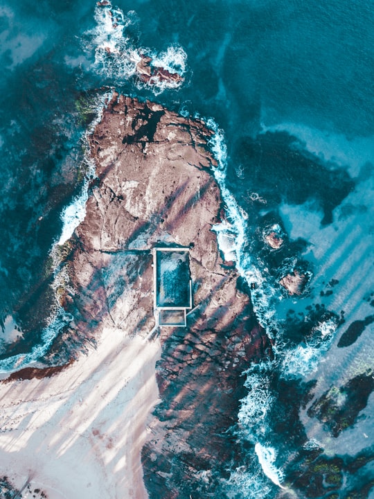 aerial view of body of water during daytime in Mona Vale NSW Australia