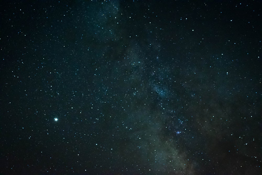 starry night sky over the starry night