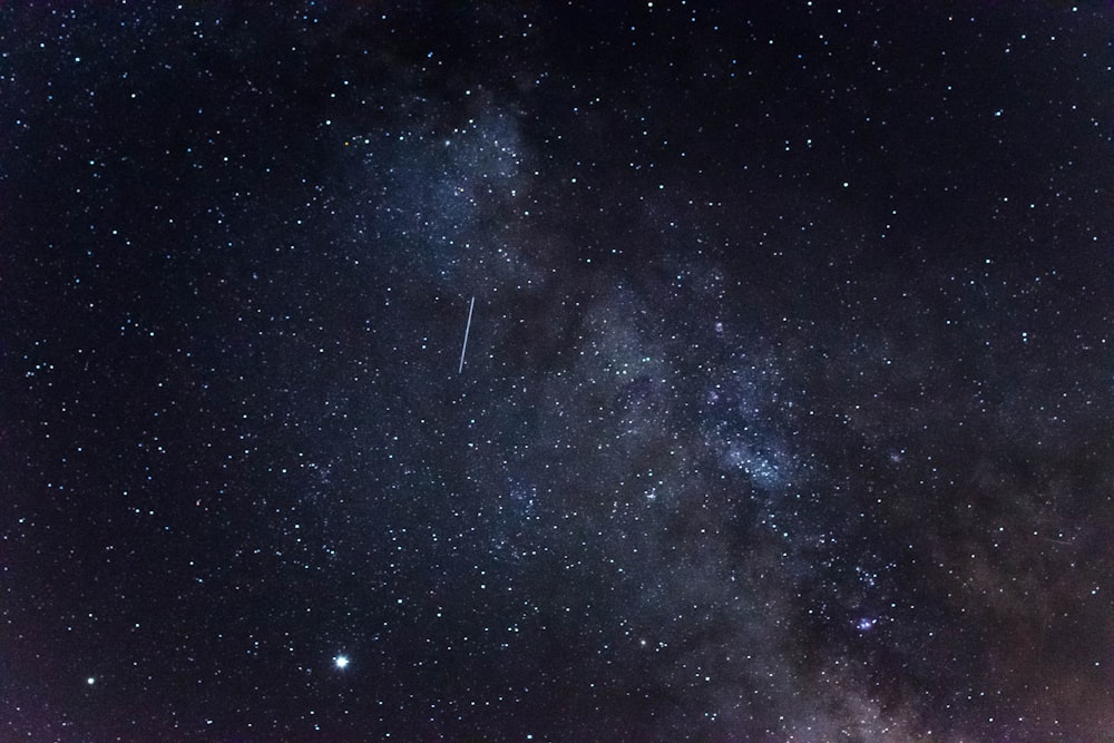 stars in the sky during night time