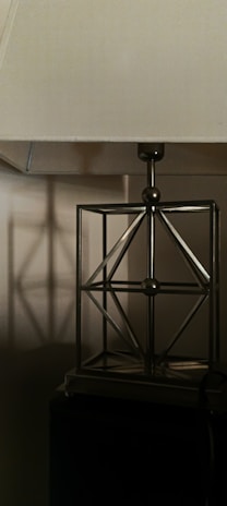 A stylish lamp showcasing modern design.