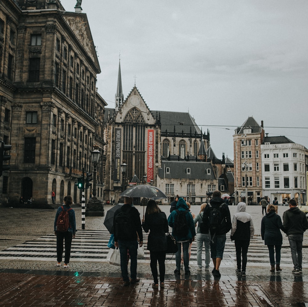 people walking on street during daytime