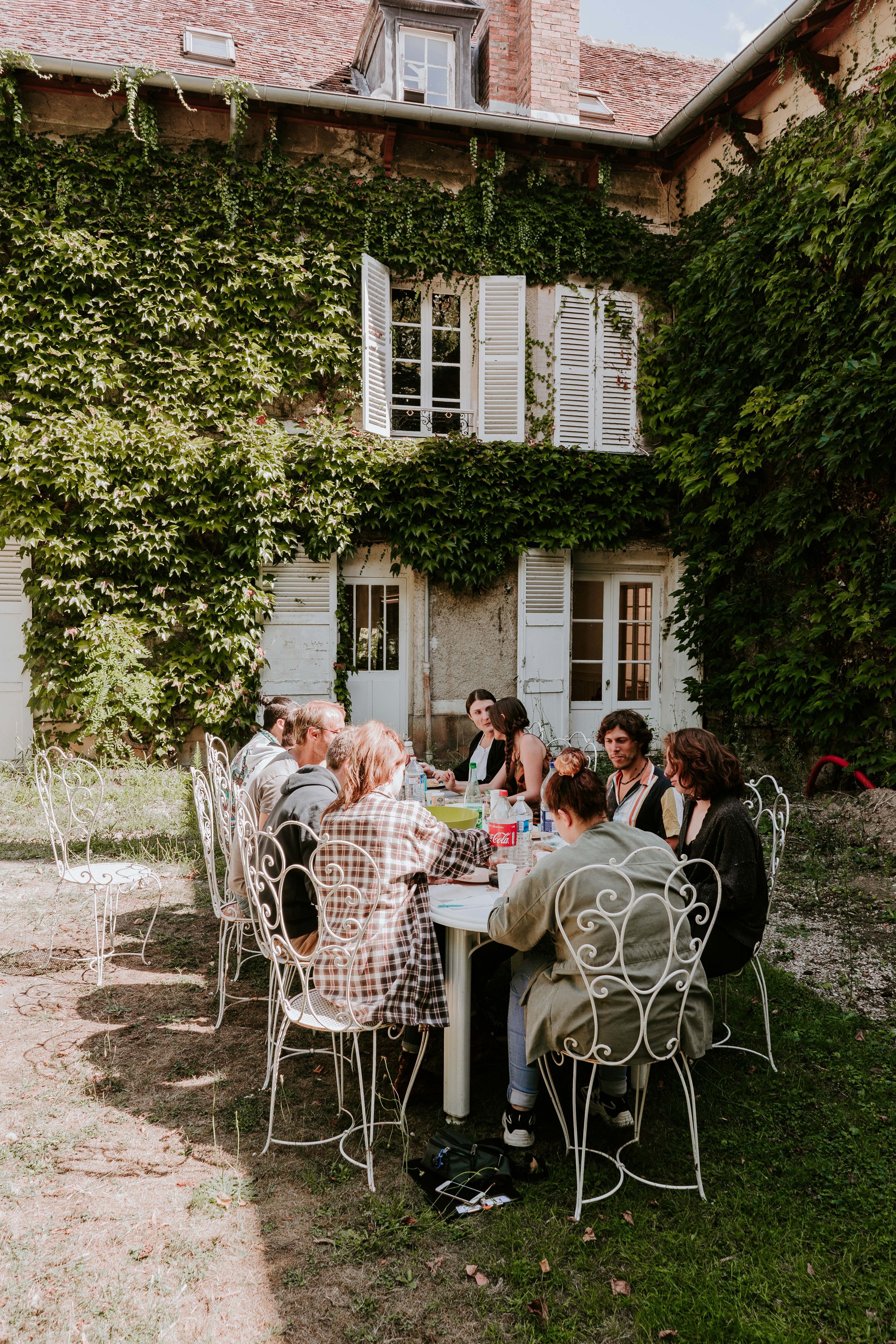 French family gathering