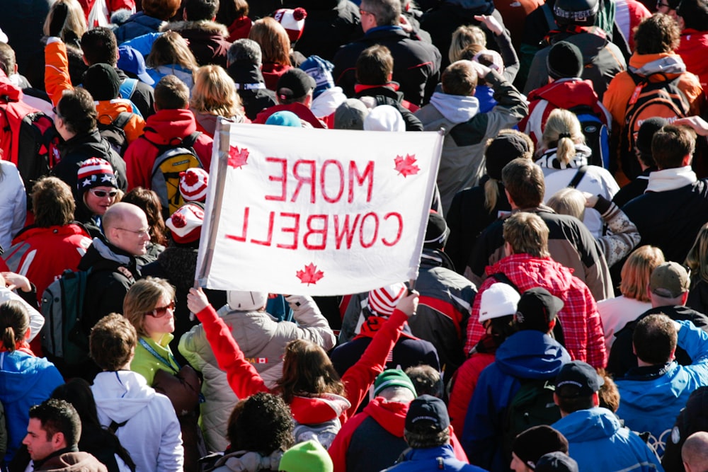 people gathering on a event