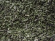 A close-up of fresh herbs and natural ingredients used in cosmetics.