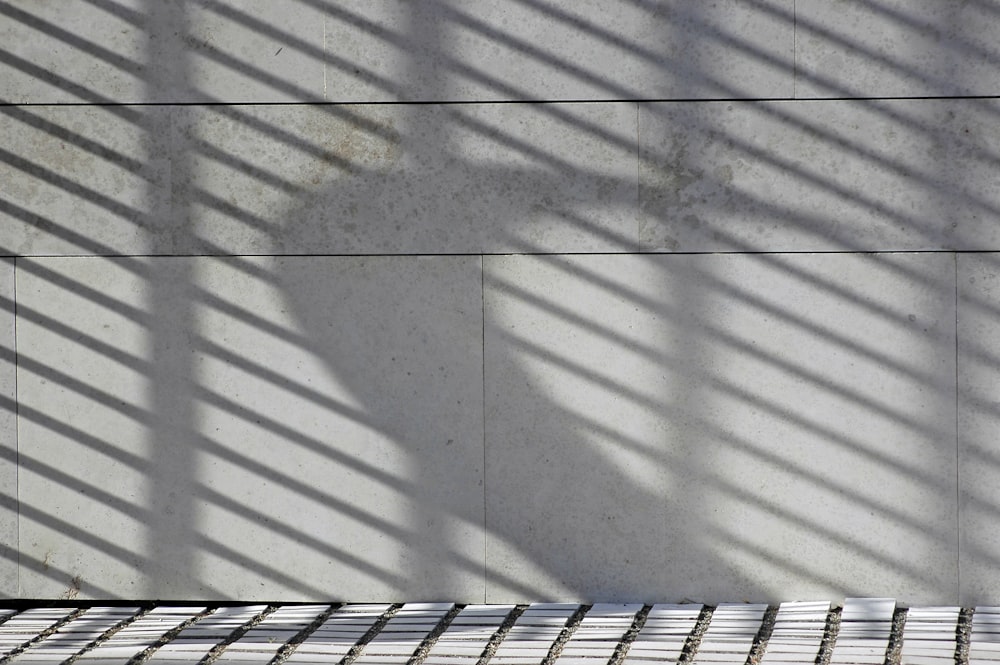 white window blinds during daytime