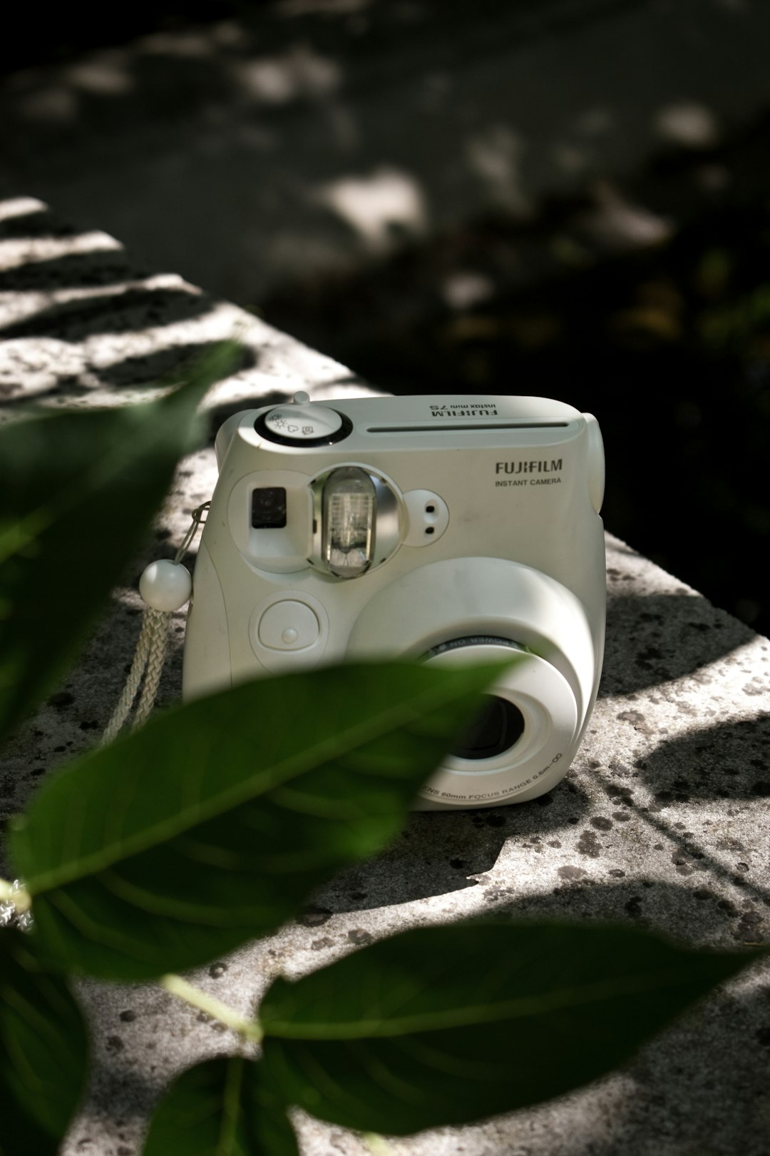 silver and black canon camera on gray concrete ground